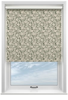 Emily Bond Crocus, Green - Roller Blind